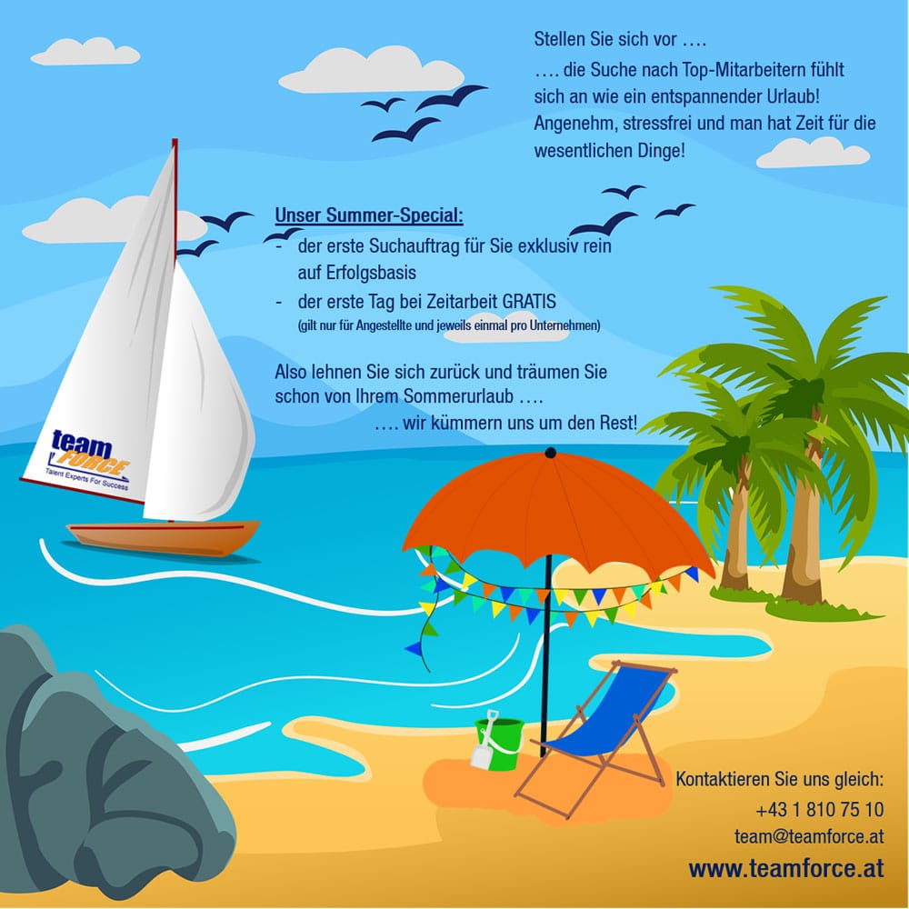 teamFORCE | News | Sommerurlaub