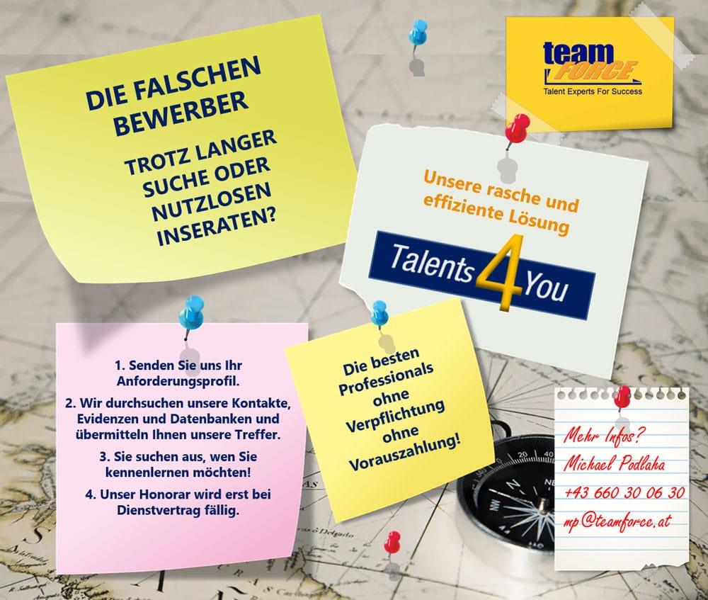 Talents4You - Unsere rasche und effiziente Lösung