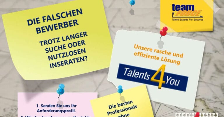Talents4You – Unsere rasche und effiziente Lösung