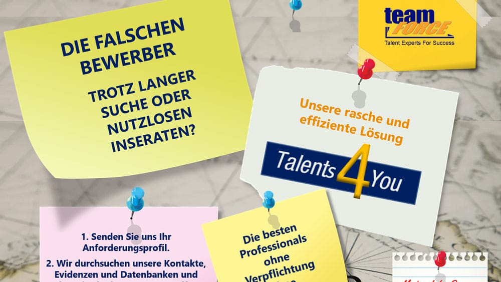 Talents4You - Unsere rasche und effiziente Lösung